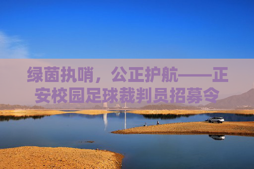 绿茵执哨，公正护航——正安校园足球裁判员招募令