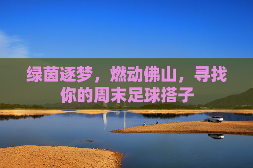 绿茵逐梦，燃动佛山，寻找你的周末足球搭子