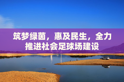 筑梦绿茵，惠及民生，全力推进社会足球场建设