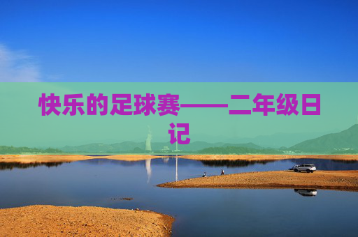 快乐的足球赛——二年级日记