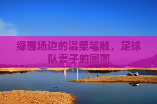 绿茵场边的温柔笔触，足球队妻子的图画