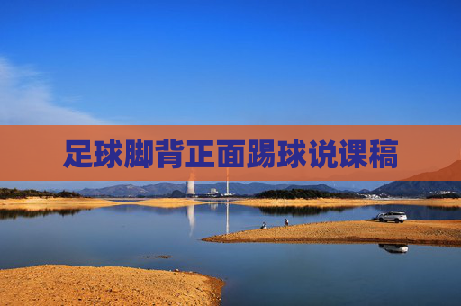 足球脚背正面踢球说课稿