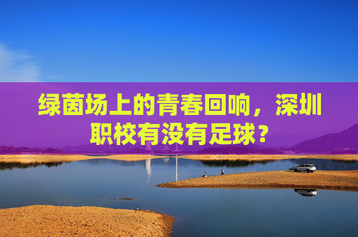绿茵场上的青春回响，深圳职校有没有足球？