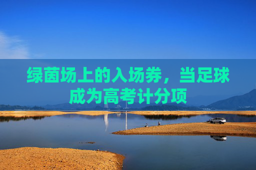 绿茵场上的入场券,当足球成为高考计分项