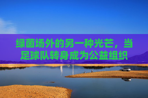 绿茵场外的另一种光芒，当足球队转身成为公益组织