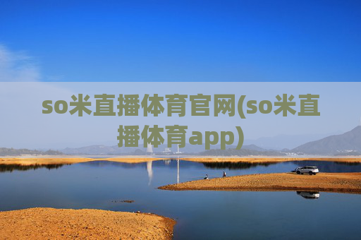 so米直播体育官网(so米直播体育app)