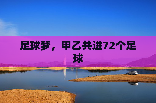 足球梦,甲乙共进72个足球