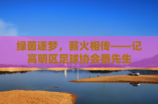 绿茵逐梦,薪火相传——记高明区足球协会蔡先生