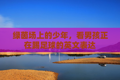 绿茵场上的少年,看男孩正在踢足球的英文表达