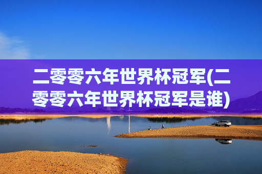 二零零六年世界杯冠军(二零零六年世界杯冠军是谁)