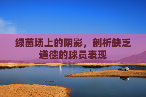 绿茵场上的阴影,剖析缺乏道德的球员表现