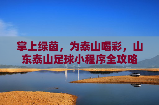 掌上绿茵,为泰山喝彩,山东泰山足球小程序全攻略
