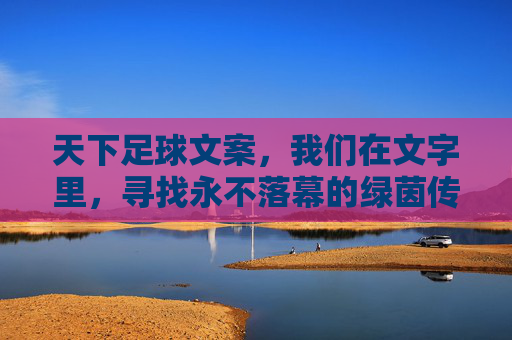 天下足球文案,我们在文字里,寻找永不落幕的绿茵传奇