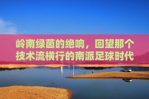 岭南绿茵的绝响，回望那个技术流横行的南派足球时代