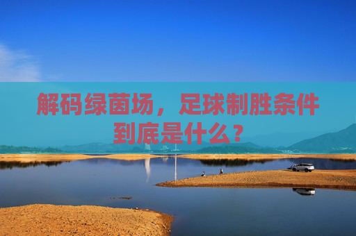 解码绿茵场,足球制胜条件到底是什么?