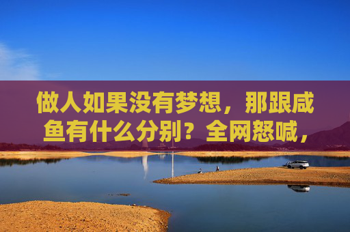 做人如果没有梦想,那跟咸鱼有什么分别?全网怒喊,我要少林足球!