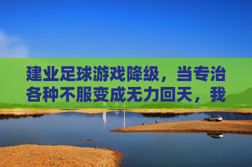 建业足球游戏降级,当专治各种不服变成无力回天,我们怀念的不仅是数据