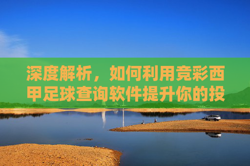 深度解析,如何利用竞彩西甲足球查询软件提升你的投注胜率?
