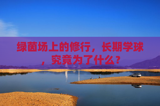 绿茵场上的修行,长期学球,究竟为了什么?