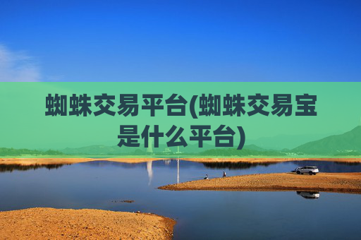 蜘蛛交易平台(蜘蛛交易宝是什么平台)