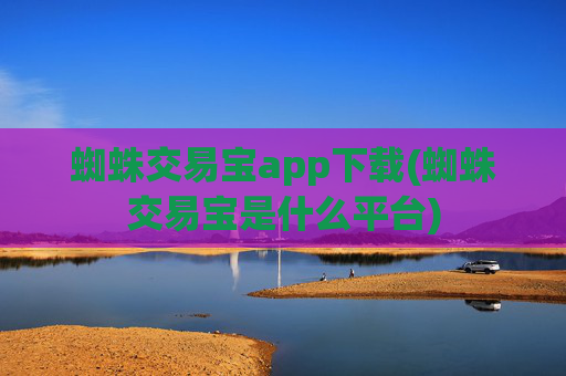 蜘蛛交易宝app下载(蜘蛛交易宝是什么平台)