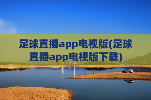 足球直播app电视版(足球直播app电视版下载)