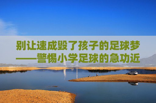 别让速成毁了孩子的足球梦——警惕小学足球的急功近利