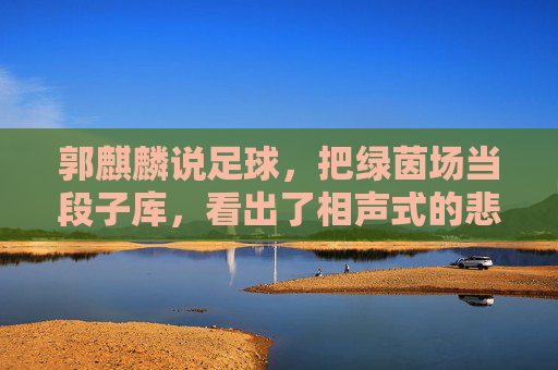 郭麒麟说足球，把绿茵场当段子库，看出了相声式的悲喜人生