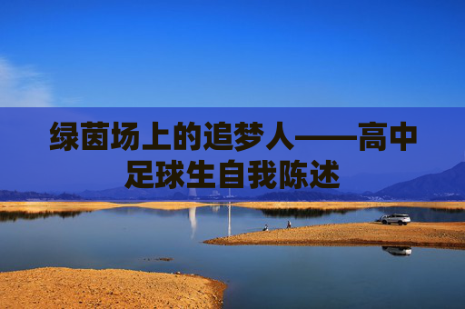 绿茵场上的追梦人——高中足球生自我陈述
