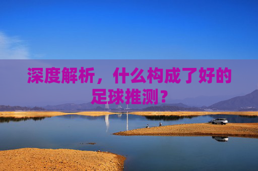 深度解析，什么构成了好的足球推测？