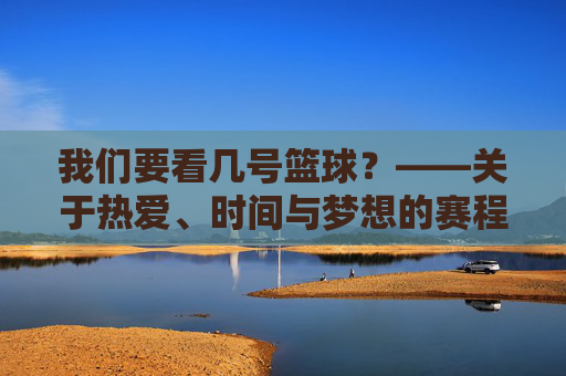 我们要看几号篮球?——关于热爱、时间与梦想的赛程