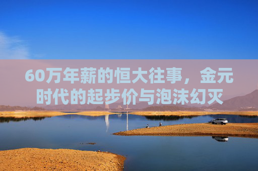 60万年薪的恒大往事,金元时代的起步价与泡沫幻灭
