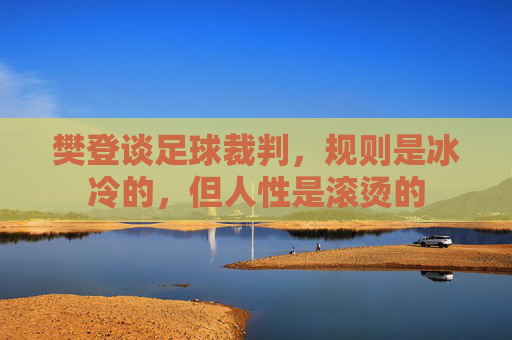 樊登谈足球裁判,规则是冰冷的,但人性是滚烫的
