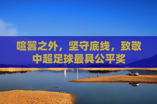 喧嚣之外,坚守底线,致敬中超足球最具公平奖