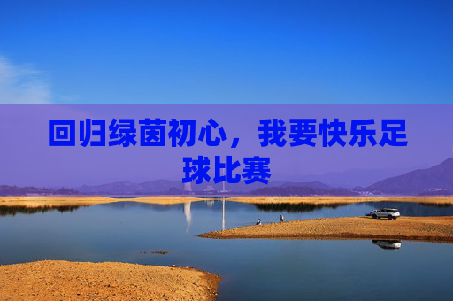 回归绿茵初心,我要快乐足球比赛