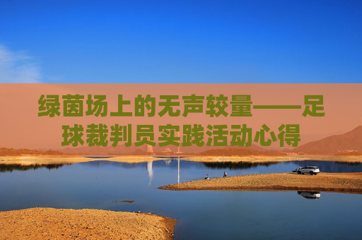 绿茵场上的无声较量——足球裁判员实践活动心得