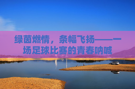 绿茵燃情,条幅飞扬——一场足球比赛的青春呐喊