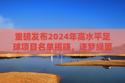 重磅发布2024年高水平足球项目名单揭晓,逐梦绿茵,从这里起航