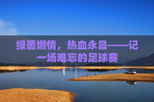 绿茵燃情，热血永昌——记一场难忘的足球赛