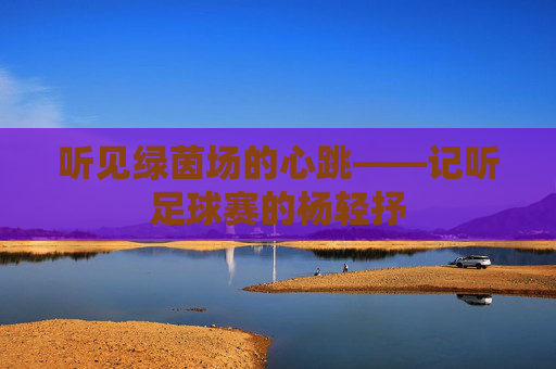听见绿茵场的心跳——记听足球赛的杨轻抒