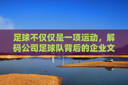 足球不仅仅是一项运动，解码公司足球队背后的企业文化密码