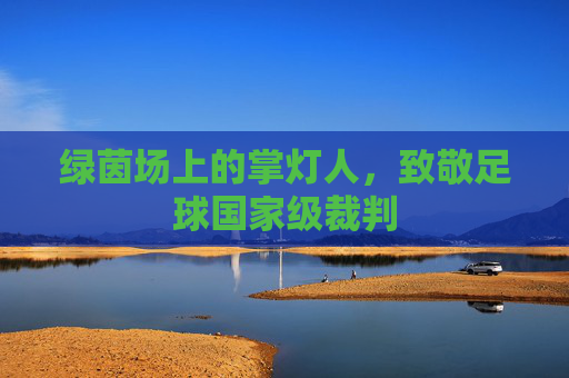 绿茵场上的掌灯人,致敬足球国家级裁判