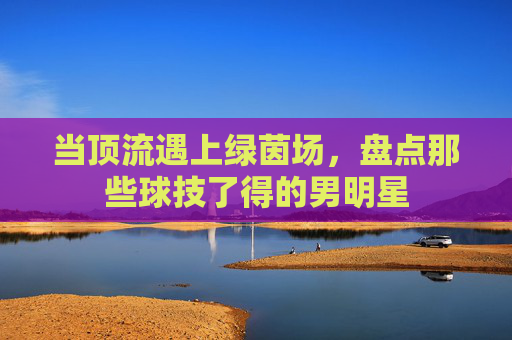 当顶流遇上绿茵场，盘点那些球技了得的男明星