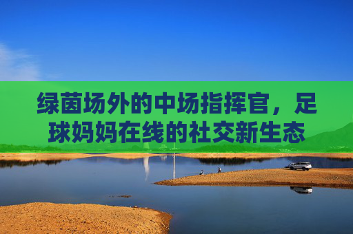 绿茵场外的中场指挥官,足球妈妈在线的社交新生态