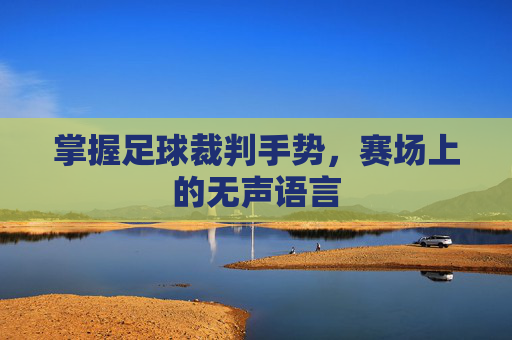 掌握足球裁判手势，赛场上的无声语言