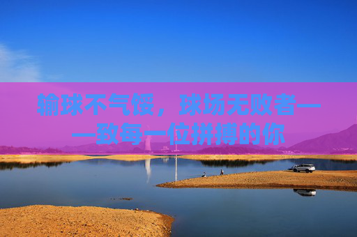 输球不气馁,球场无败者——致每一位拼搏的你