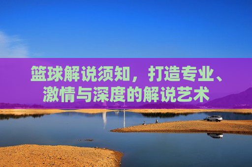篮球解说须知,打造专业、激情与深度的解说艺术