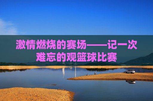 激情燃烧的赛场——记一次难忘的观篮球比赛