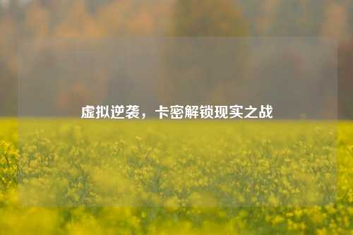 虚拟逆袭,卡密解锁现实之战