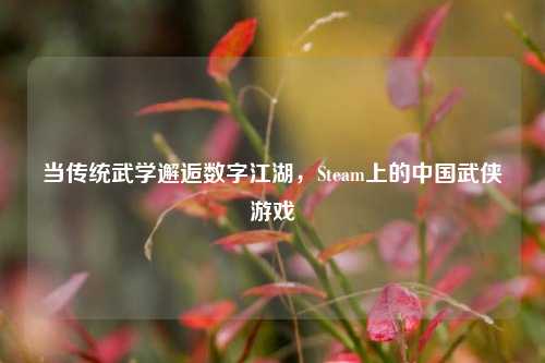 当传统武学邂逅数字江湖，Steam上的中国武侠游戏